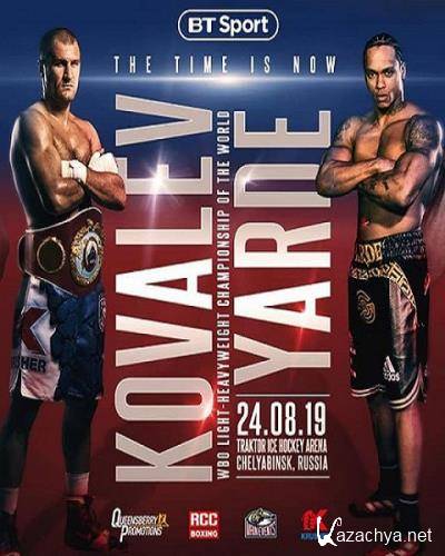 Бокс / Сергей Ковалёв - Энтони Ярд / Boxing / Sergey Kovalev vs. Anthony Yarde (2019) IPTVRip 1080i