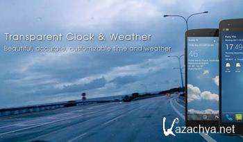 Transparent clock & weather Pro 3.11.05 [Android]