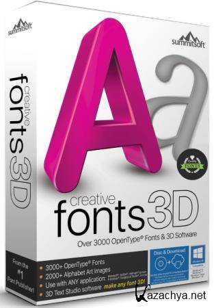 Summitsoft Creative Fonts 3D 10.5