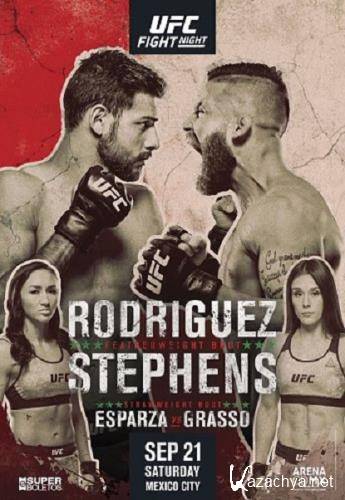   /   -   /   / UFC Fight Night 159: Yair Rodriguez vs Jeremy Stephens/ Full event (2019) HDTVRip