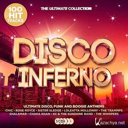 VA - Disco Inferno: Ultimate Disco Anthems (5CD) (2019)