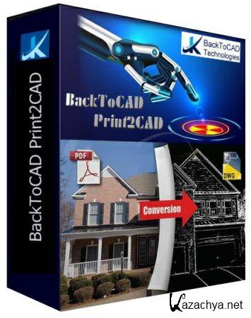 BackToCAD Print2CAD 2021 21.61