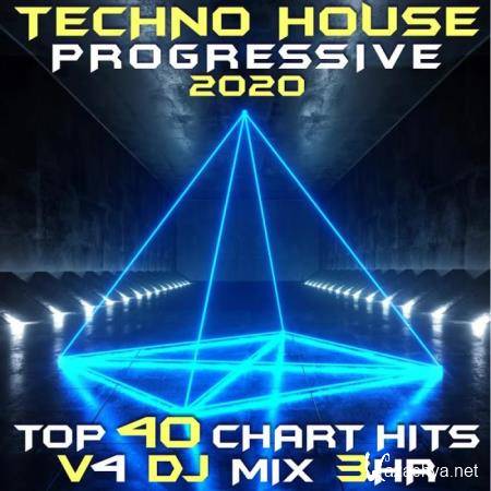 Techno House Progressive 2020 Top 40 Chart Hits, Vol. 4 DJ Mix 3Hr  (2020)