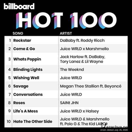 Billboard Hot 100 Singles Chart 25.07.2020 (2020)