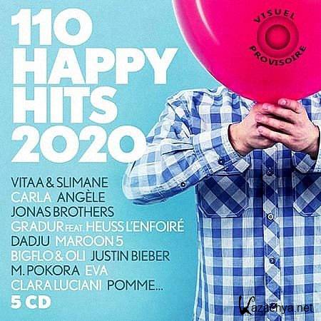 VA - 110 Happy Hits 2020 [5CD] (2020)