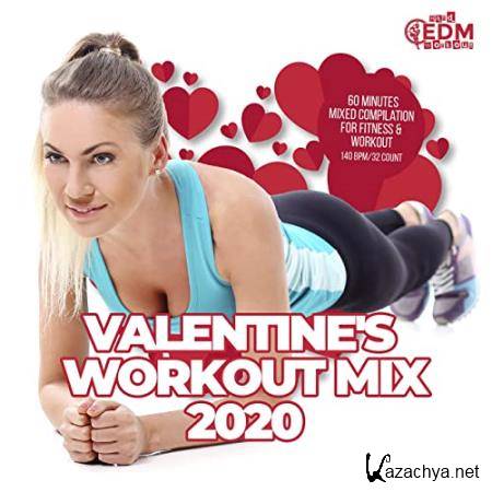Hard EDM Workout - Valentines Workout Mix 2020 (2020)