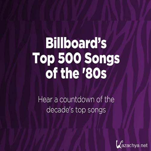 Billboard's Top 500 Songs of the '80s (2021)