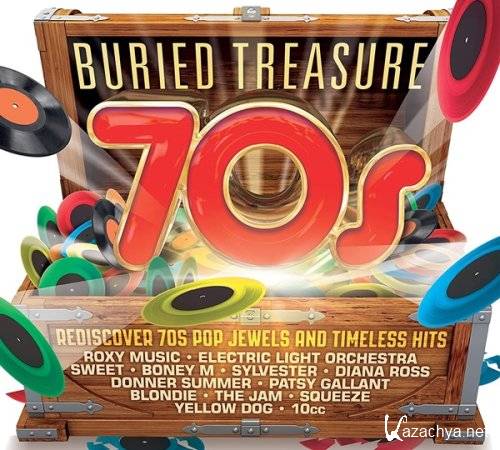 VA - Buried Treasure  The 70s (3CD) (2021) 