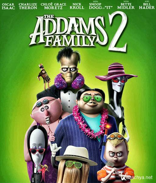 Семейка Аддамс: Горящий тур / The Addams Family 2 (2021) WEB-DLRip/WEB-DL 1080p/WEB-DL 2160p | 4K