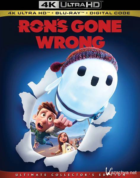 Неисправимый Рон / Ron's Gone Wrong (2021) HDRip / BDRip 720p / BDRip 1080p / 4K