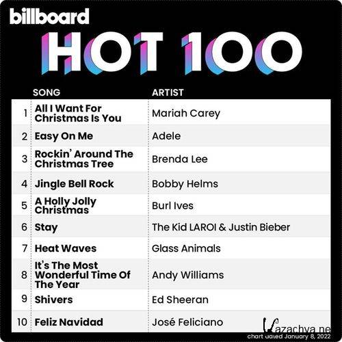 Billboard Hot 100 Singles Chart 08.01.2022 (2022)