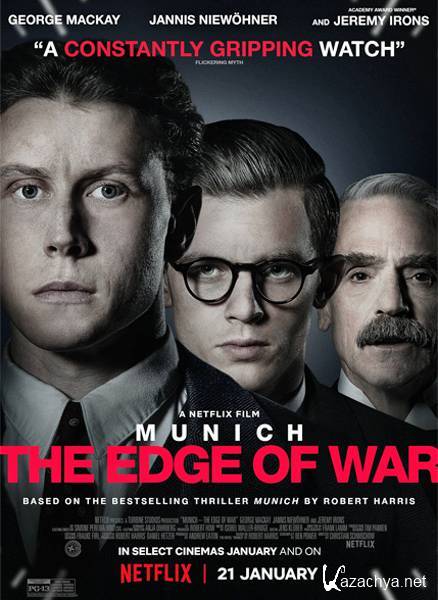 Мюнхен: На пороге войны / Munich: The Edge of War (2021) WEB-DLRip / WEB-DL 1080p