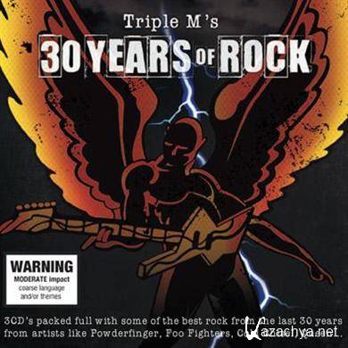 30 Years Of Rock 3CD (2010)