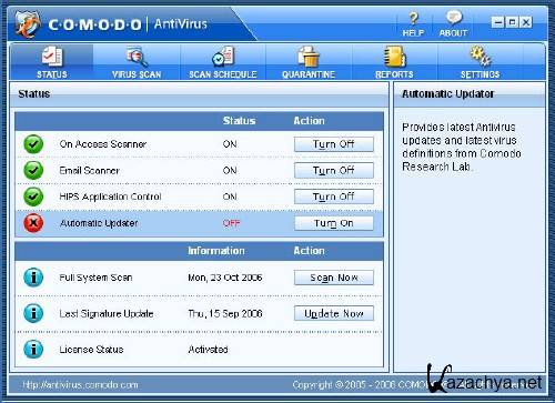 Comodo Antivirus 5.1. NEW