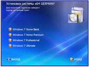 Windows 7 with RC SP1 v.721 (x64) Russian & Germany