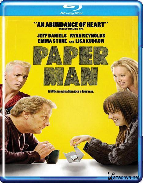   / Paper man (2009/HDRip/1400Mb/700Mb)