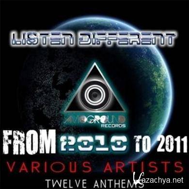Listen Different From 2010 To 2011