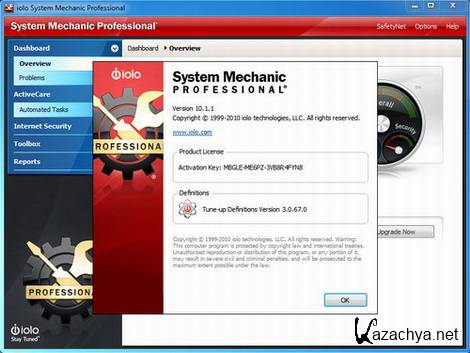 System Mechanic Professional 10.1.1.1  (2010)
