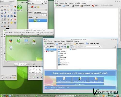 OpenSUSE 11.3 KDE4 LiveCD [i686] (1xCD)