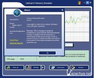 Uniture Memory Booster v6.1.1.9 Portable