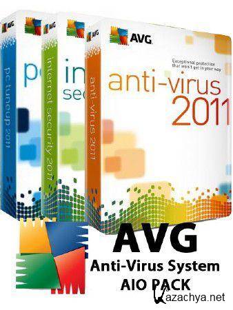 AVG AIO Pack (x86/x64) (2010/2011/RUS/ML)