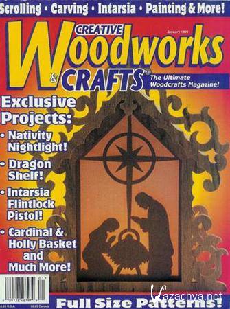 Creative Woodworks & Crafts - January 1999