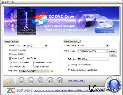 ZC DVD Copy 1.3.2 (Eng)
