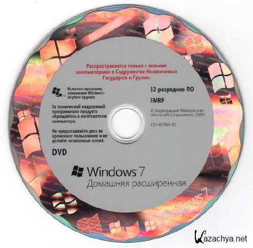 Microsoft Windows 7 Home Premium(32bit)ORIGINAL