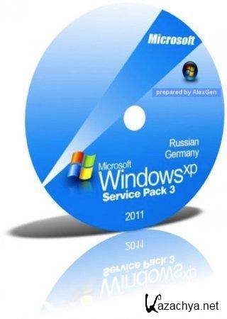Microsoft Windows XP with SP3 Corporate x86 Russian & Germany 2-CD