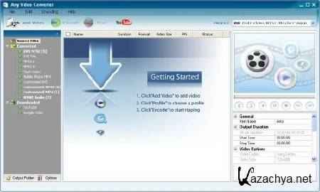 Any Video Converter Professional 3.1.8 RePack by Boomer / UnaTTended / Portable