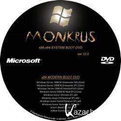 m0nkrus x86-x64 System Boot DVD 12.0 (29.01.2011)