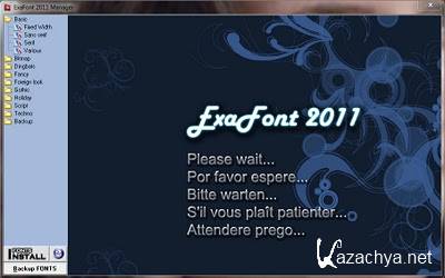 ExaFont 2011 v1.53 Multilingual 16K Fonts Library Manager