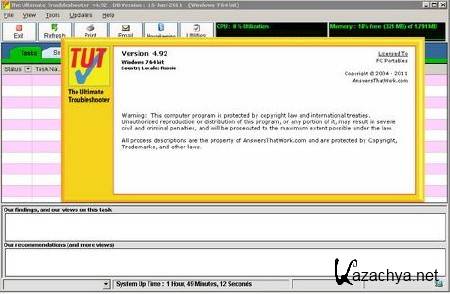 The Ultimate Troubleshooter v 4.92 Portable