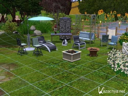 The Sims 3: Outdoor Living Stuff (2011/Multi/Addon/RePack)