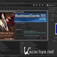 Mojosoft BusinessCards MX 4.0.3 RePack by Wadimus (RUS/ML/x86) 