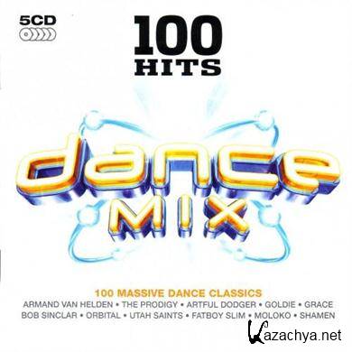 Various Artists - 100 Hits - Dance Mix (5CD) (2008).MP3