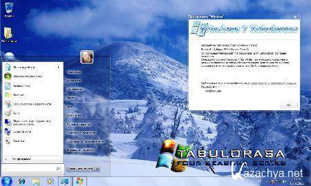 Windows 7 Tabulorasa Winter Edition SP1 x86 RUS/UKR/ENG