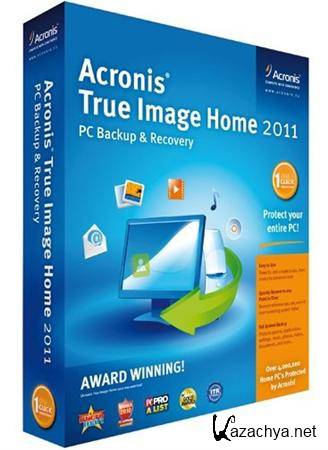 Acronis TrueImage Home 2011.6696 (x32/x64/ENG) -  