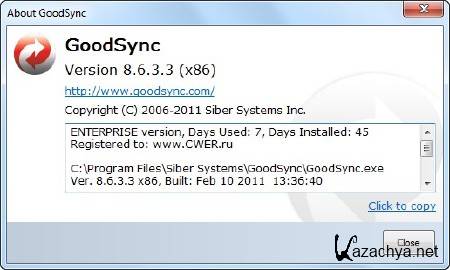 GoodSync Enterprise 8.6.3.3