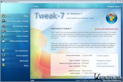 Tweak-7 1.0.1065 + crack