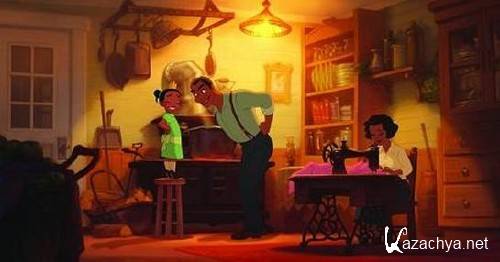��������� � ������� / The Princess and the Frog (2009/DVDRip) 1400��