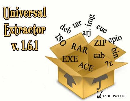Universal Extractor 1.6.1 Build 48 UnaTTended / Portable