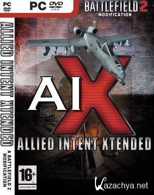 BattleField 2: AIX 2.0 (Allied Intent Xtended) + 2 MaPPaCKs + OnlineServer (2008) PC