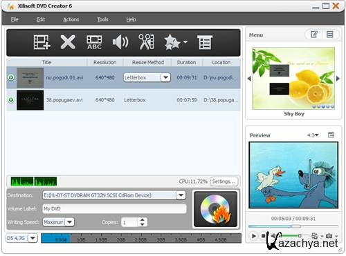 Xilisoft DVD Creator  6.1.4.1328 Portable