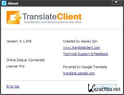 Client for Google Translate Pro 5.1.545