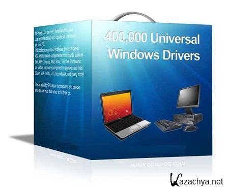 400,000 Universal Windows Drivers [2010]  Notebooks  PC