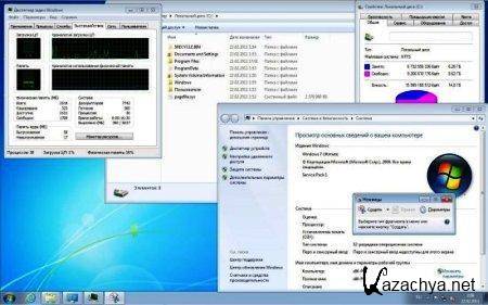 Windows 7 Ultimate SP1 x86-x64 ru-RU Lite, IE9RC by Lopatkin (2011/RUS) Updates 112202