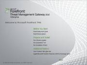 Forefront Threat Management Gateway (TMG) 2010(  MSDN)