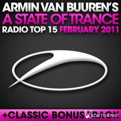 Armin van Buuren - A State Of Trance Radio Top 15: February 2011 (2011) FLAC