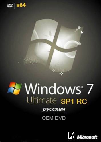 Microsoft Windows 7 Ultimate with Service Pack 1 x64 Russian OEM DVD